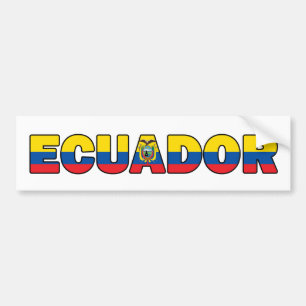 Ecuador bumper sticker