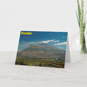 Ecuador Card