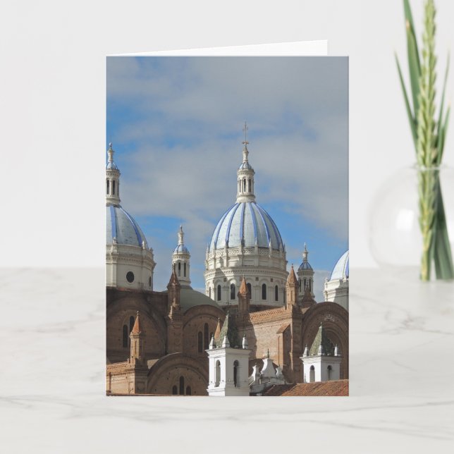 Ecuador - Cathedral of the Immaculate Conception Card (Front)