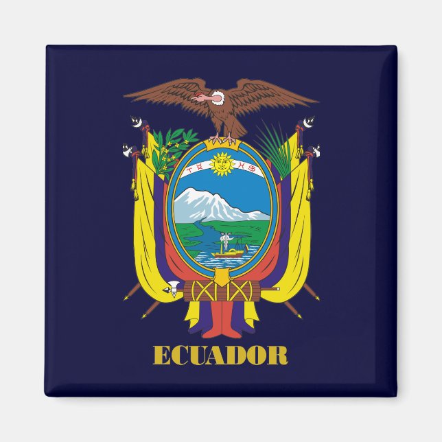 Ecuador COA Magnet (Front)