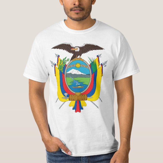 Ecuador Coat of Arms Shirts (Front)