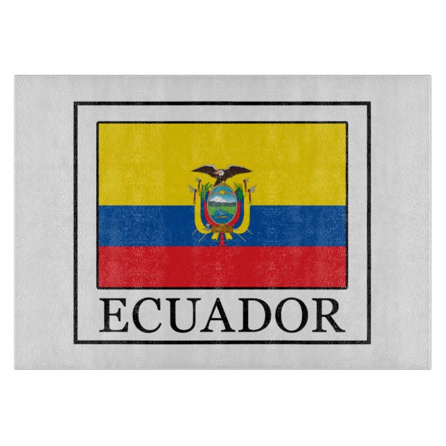 Ecuador Cutting Board (Front)