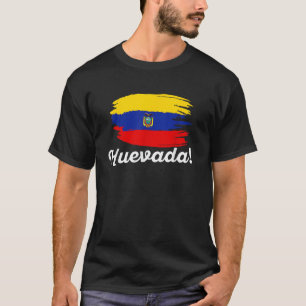Ecuador Ecuadorian Flag Camiseta Women Men Pride H T-Shirt