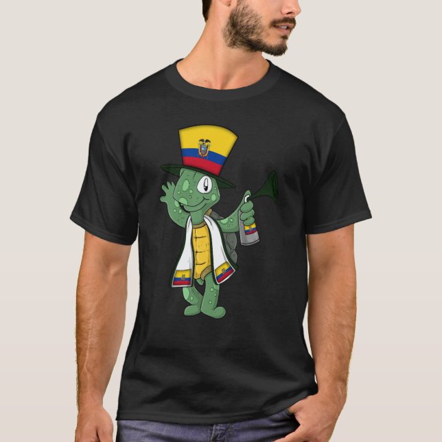 Ecuador Fan Tortoise T-Shirt (Front)