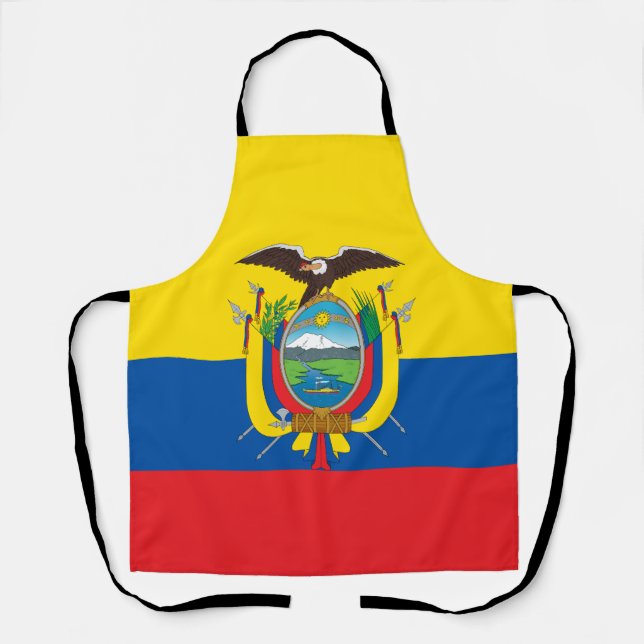 Ecuador Flag Apron (Front)