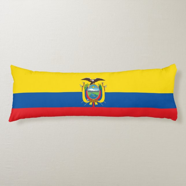 Ecuador Flag Body Cushion (Front)