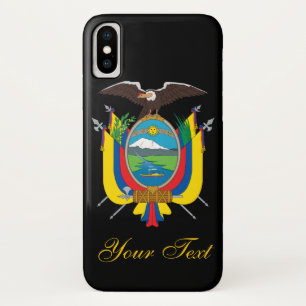 Ecuador Flag iPhone X Case