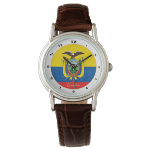 Ecuador Flag, Ecuador trendy fashion /design watch