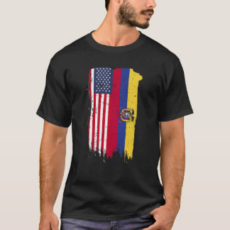 Ecuador Flag - Ecuadorian American T-Shirt