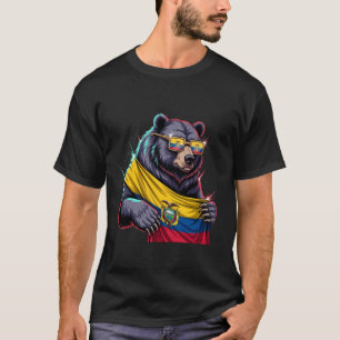 Ecuador Flag Ecuadorian Roots T-Shirt
