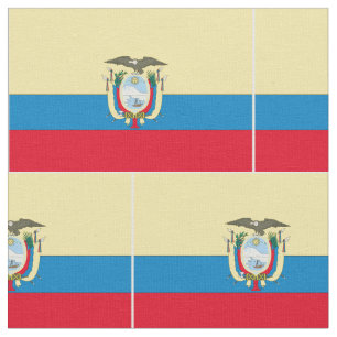 Ecuador Flag Fabric
