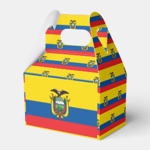 Ecuador Flag Favour Box