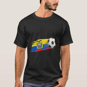 Ecuador Flag Jersey - Soccer Ll Footll T-Shirt