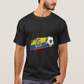 Ecuador Flag Jersey - Soccer Ll Footll T-Shirt