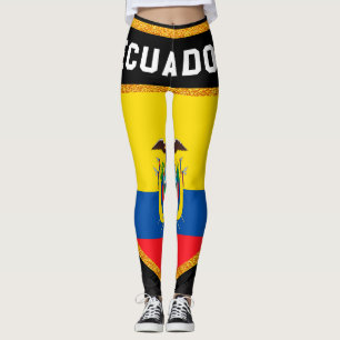Ecuador Flag Leggings