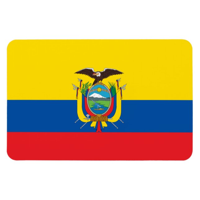 Ecuador Flag Magnet (Horizontal)