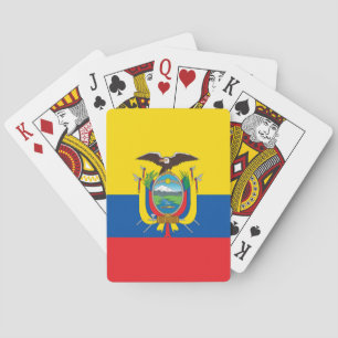Ecuador Flag Playing Cards