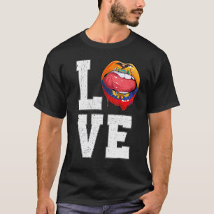 Ecuador Flag Soccer Fan Love Ecuadorian T-Shirt