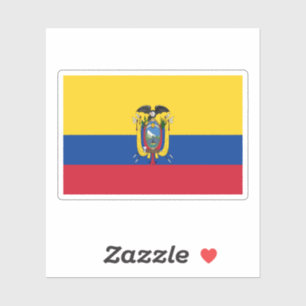 Ecuador Flag Sticker