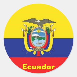 Ecuador Flag stickers