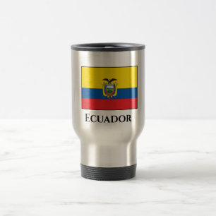 Ecuador Flag Travel Mug