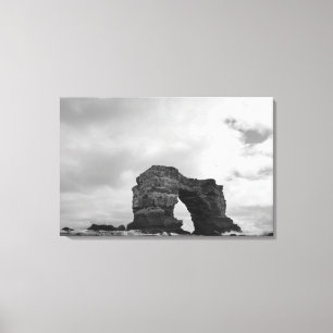 Ecuador, Galapagos Islands, Darwin Island, Waves Canvas Print