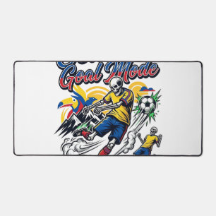 Ecuador Goal Mode Skeleton Striker Nations Dynamic Desk Mat
