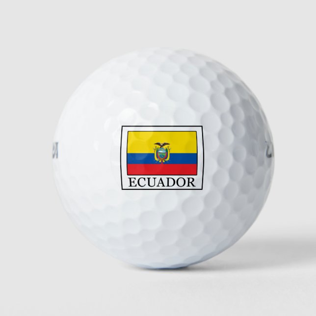 Ecuador Golf Balls (Front)