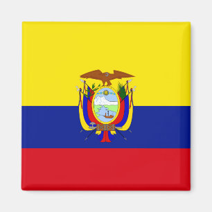 Ecuador High quality Flag Magnet
