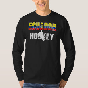 Ecuador Ice Hockey Fans Ecuadorean Hockey Team Su T-Shirt