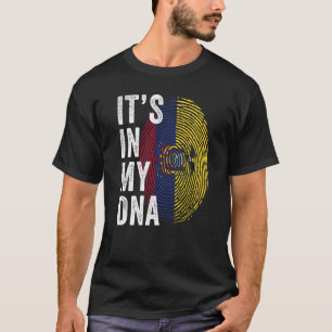 Ecuador It's In My DNA Ecuador Fingerprint Ecuador T-Shirt