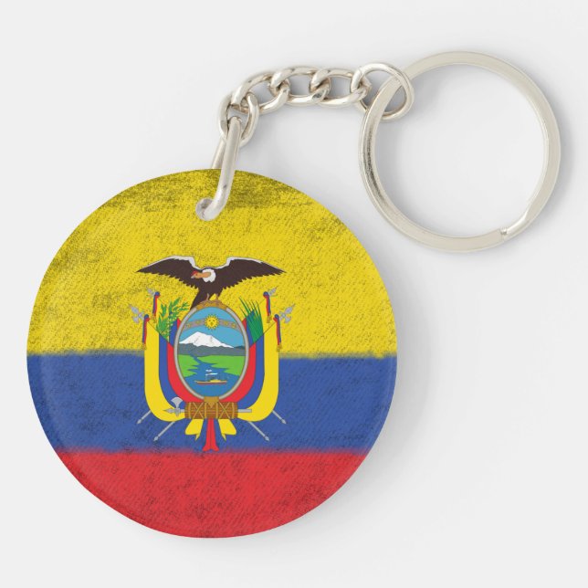 Ecuador Key Ring (Back)