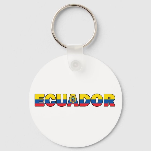Ecuador keychain (Front)