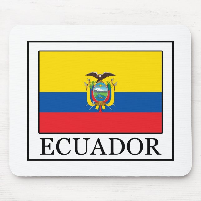 Ecuador Mouse Mat (Front)