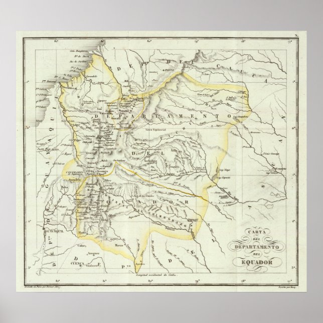 Ecuador Poster (Front)