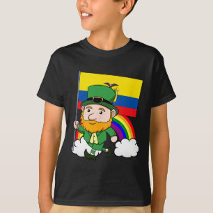Ecuador Proud Ecuadorian Flag St. Patricks Day Lep T-Shirt