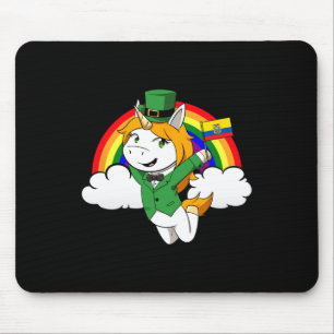 Ecuador Proud Ecuadorian Flag St. Patricks Day Uni Mouse Mat