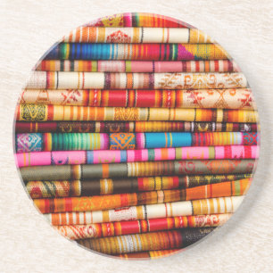 Ecuador, Quito Area, Otavalo Handicraft Market Coaster