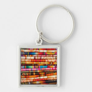 Ecuador, Quito Area, Otavalo Handicraft Market Key Ring