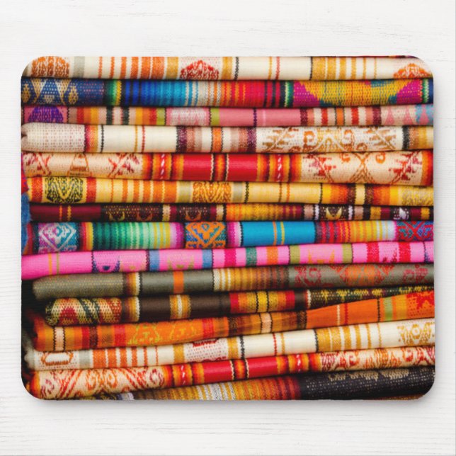 Ecuador, Quito Area, Otavalo Handicraft Market Mouse Mat (Front)