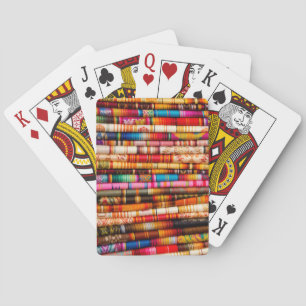 Ecuador, Quito Area, Otavalo Handicraft Market Playing Cards