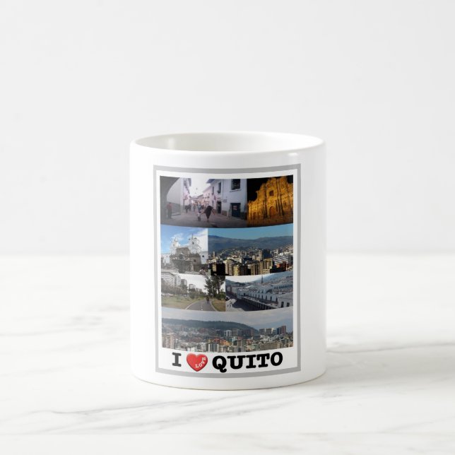 Ecuador - Quito - I Love - Coffee Mug (Center)