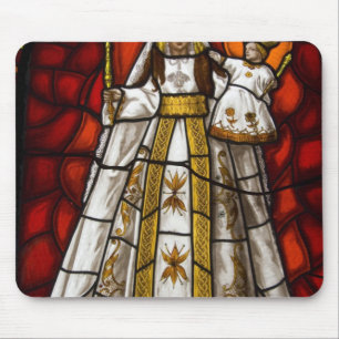 Ecuador, Quito. Statue of the winged Virgin 2 Mouse Mat