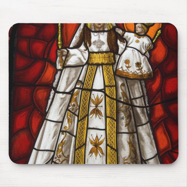 Ecuador, Quito. Statue of the winged Virgin 2 Mouse Mat (Front)