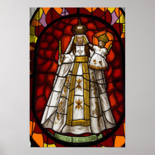 Ecuador, Quito. Statue of the winged Virgin 2 Poster