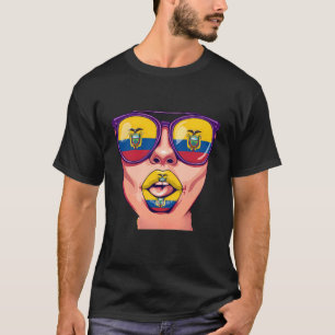 Ecuador Roots Ecuadorian Flag 1 T-Shirt
