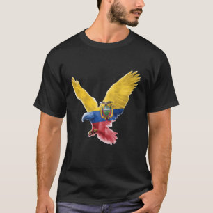 Ecuador Roots Ecuadorian Flag 1 T-Shirt