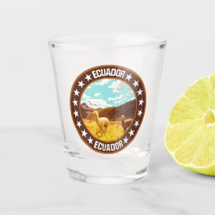 Ecuador                                            shot glass