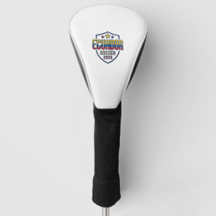 Ecuador Soccer 2026 Soccer Bold Country Typography Golf Head Cover