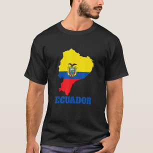 Ecuador soccer & football fan 2022  Flag of Ecuado T-Shirt